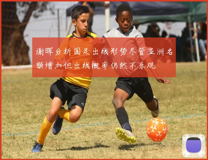 谢晖分析国足出线形势尽管亚洲名额增加但出线概率仍然不乐观